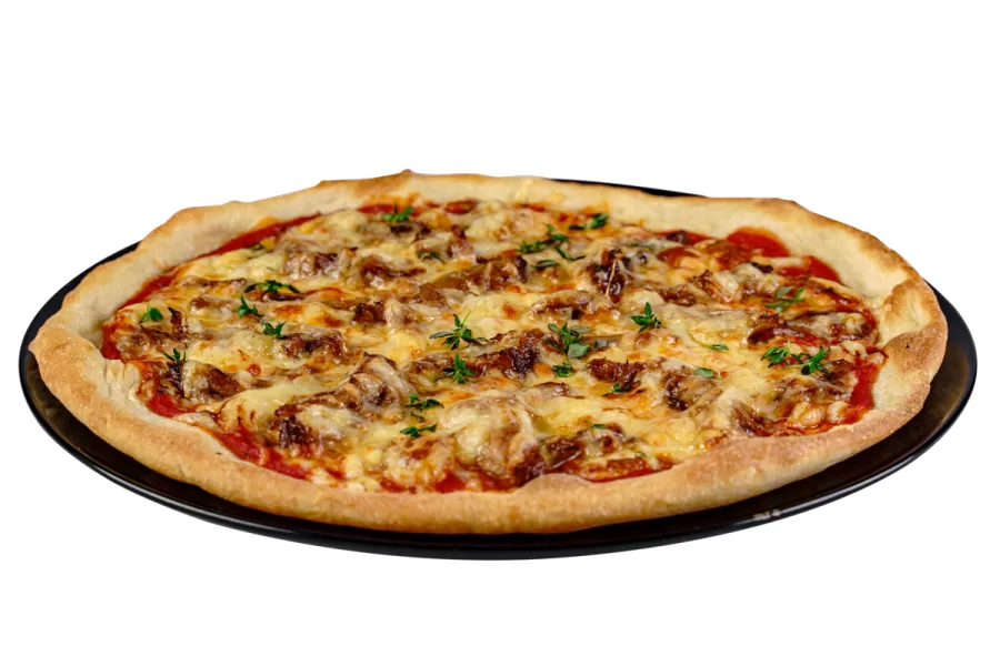 Pizza costolette (cu fâșii de coaste) — Pizza, Artisan 19 Alba Iulia
